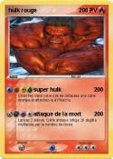 hulk rouge