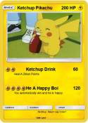 Ketchup Pikachu