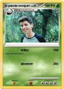 le panda moquer
