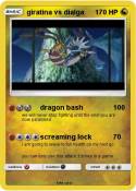 giratina vs