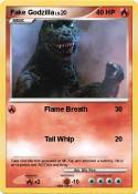 Fake Godzilla