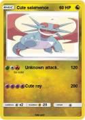 Cute salamence