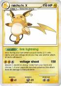 raichu lv. X