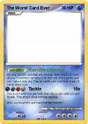The Worst Card