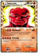 flame man