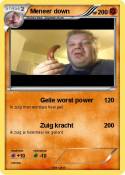 Meneer down
