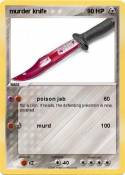 murder knife