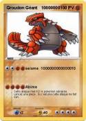 Groudon Géant