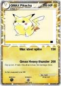 GMAX Pikachu