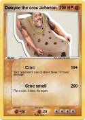 Dwayne the croc
