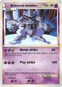 Armored mewtwo