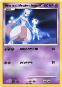 Mew and Mewtwo
