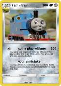 i am a train