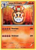 mega fire mario