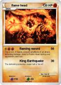 flame head