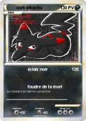 dark pikachu