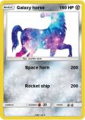 Galaxy horse
