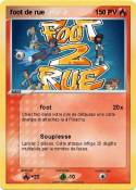 foot de rue