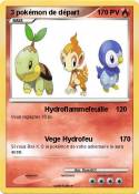 3 pokémon de
