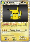 Evil Pikachu