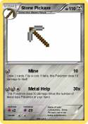Stone Pickaxe