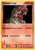 Dinosaure rouge