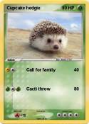 Cupcake hedgie