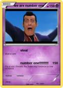 we are number