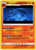 Blue burning