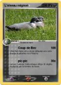 L'oiseau mignon