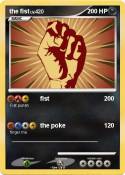 the fist