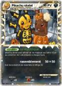 Pikachu skelet