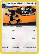 Mr Game & Watch