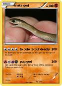 snake god