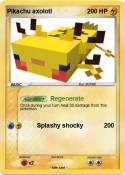 Pikachu axolotl