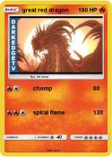great red drago