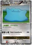 name the ditto