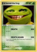 Evil kermit the