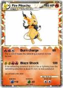 Fire Pikachu