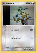 Arceus niv. X