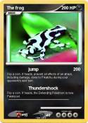 The frog
