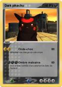 Dark pikachu