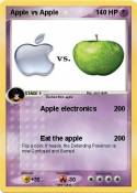Apple vs Apple