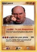 upset parent