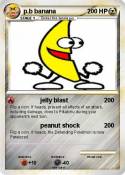 p.b banana