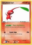 red pikmin leaf