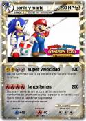 sonic y mario