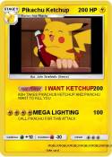 Pikachu Ketchup
