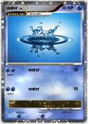 water