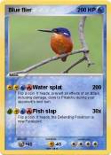 Blue flier